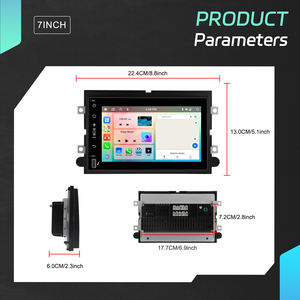 Podofo para Ford F150 F250 F350 Fusion Taurus /Freesatr 6 + 128G 7 ''Android Car Radio Wireless Carplay/Android Auto GPS WiFi OEM - Product Image 5