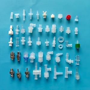 Kunststoff bogen <span class=keywords><strong>L</strong></span> 90-Grad-Stecker Buchse Luer Lock Stecker Kombi Stecker auf Buchse Luer Koppler Adapter - Product Image 2