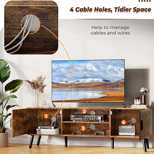 Vekin Meubles de salon modernes Armoires en bois Supports de table <span class=keywords><strong>TV</strong></span> Designs Unité murale Rangement Armoires <span class=keywords><strong>TV</strong></span> - Product Image 4