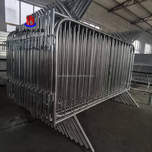 Abd'de depo galvanizli yol yaya çelik kontrol bariyeri trafik güvenliği kalabalık kontrol bariyeri barikatlar dışında - Product Image 5