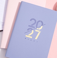 Agenda 2027, carnet de notes, année du cheval, format A5, agenda 365 jours, agenda quotidien pour le bureau