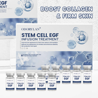 Kit de soin de la peau OEM, cellules souches liquides, solution d'infusion de peptides, ampoule, marque personnalisée, anti-âge, pour femmes