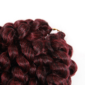 8 Inch Short Wand Curl Crochet <strong>Twist</strong> Wholesale Jumbo Braiding Hair Extensions Synthetic Braids - Product Image 5