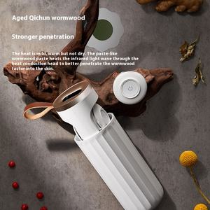 Appareil de moxibustion électrique portable en graphène Moxibustion chaude sans fumée transfrontalière Massage par patch froid utérin intelligent - Product Image 4