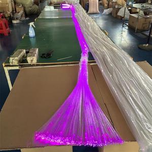 Accesorios de iluminación de 0,5mm con brillo lateral de fibra óptica, Kit Starlight de revestimiento de techo, materia prima, luz de ráfaga de <span class=keywords><strong>estrellas</strong></span> para luz de cielo estrellado - Product Image 4