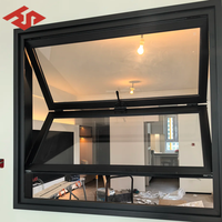 Ventana Abatible Inferior de Aluminio con Rotura de Puente Térmico y Ventanas Fijas Superiores para Casa