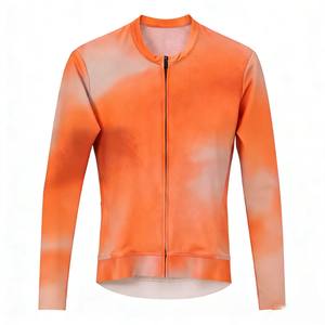 Maillot de cyclisme unisexe à manches longues, imprimé, respirant, coupe-vent, anti-transpiration, multicolore, service OEM de haute qualité pour événements cyclistes - Product Image 3