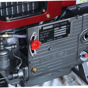 เครื่องยนต์ดีเซล Aokai ZS1115M 24 แรงม้า 4 จังหวะ สูบเดียว มาตรฐานไอเสียยูโร 3 ระบายความร้อนด้วยน้ำ สตาร์ทเท้า ปั๊มน้ำสำหรับงานก่อสร้าง - Product Image 4