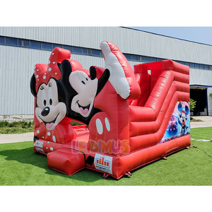 Château <span class=keywords><strong>gonflable</strong></span> Mickey et <span class=keywords><strong>Minnie</strong></span> avec toboggan, combinaison de château <span class=keywords><strong>gonflable</strong></span> et toboggan pour enfants, modèle souris <span class=keywords><strong>gonflable</strong></span> avec glissière, vente chaude - Product Image 2
