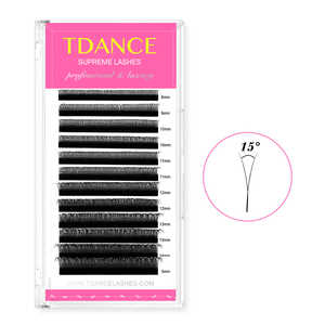 Extensions de cils en velours YY Volume, personnalisées, individuelles, en vison professionnel 0.07, plateau de cils en cachemire mat pour volume - Product Image 1