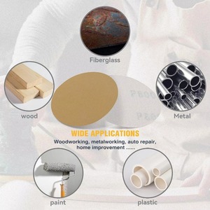 50 Discos de Lijado de 3 Pulgadas con Velcro, Grano 800, para Lijadora Orbital, Almohadilla de Lijado Orbital de Óxido de Aluminio - Product Image 6