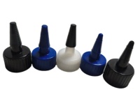 Tapones Yorker para Botellas de Tinta y Pintura con Boquilla Larga de 20mm 24mm 28mm 38mm, Colores Personalizados, para Pegamento y Pasta