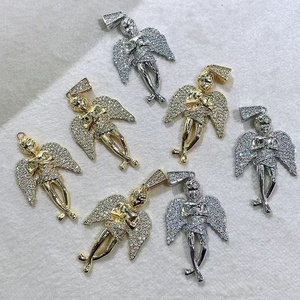 Colgante de Sol Radiante Chapado en Oro al por Mayor, Rayos de Circonita Cúbica Multicolor, Joyería de Moda, Accesorios de Moda - Product Image 2