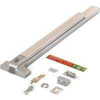 ANRUX WH-65C Barre anti-panique pour porte de sortie d'urgence, dispositif anti-évacuation coupe-feu, quincaillerie métallique, barre poussoir facile à utiliser avec application Tuya, modèle simple