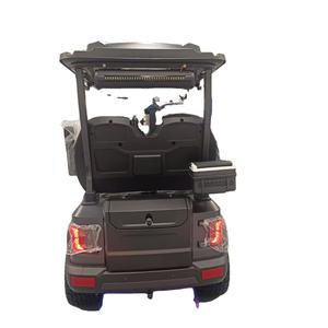 Voiturette de golf électrique tout-terrain 5-6 places avec éclairage LED, batterie au lithium, châssis en acier haute résistance surélevé, autonomie de 70-90 km - Product Image 4