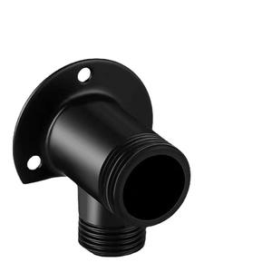 Adaptateur de robinet de douche en laiton, dissimulé ou à montage mural, design minimaliste, tout en cuivre - Product Image 1