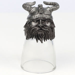 卸売パーソナライズロゴ観光土産ショットグラス金属カスタムショットグラス - Product Image 3