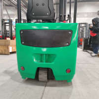 Petit chariot élévateur électrique portable à trois batteries de 3 tonnes 6V 3.5 avec 3 pneus, 3 roues, 2 tonnes, 4000 mm pour le prix