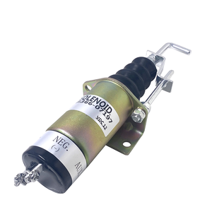 366-07197 Solenoide de Parada/Apagado de 12V 24V para Generador Diésel, Material de Hierro, Pieza para Grupo Electrógeno - Product Image 1
