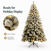 Guirlande lumineuse de Noël à brancher, lumières en forme de boules incassables pour intérieur, pré-éclairées pour décorer le sapin de Noël en famille pour les fêtes.