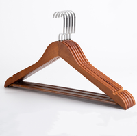Meilleure vente 10 pièces cintre en bois pour adulte en différentes couleurs et styles