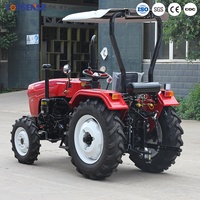 Équipement agricole chinois, mini tracteur 4x4 de 37 kW avec chargeur frontal