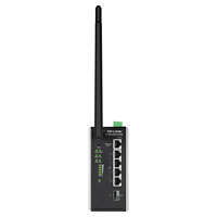 Punto de acceso inalámbrico WiFi 6 de doble banda de Grado Industrial, puerto óptico de 2,5G, 4 Gigabit LAN, 1 Gigabit WAN/