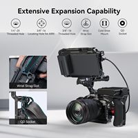 Cage pour appareil photo Black Mamba pour Canon EOS R6 Mark II avec plaque de fixation rapide intégrée de type Arca - Film Movie-4161
