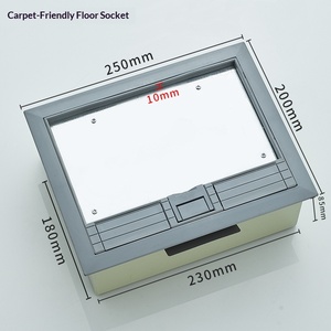 <span class=keywords><strong>Prise</strong></span> de sol pour e-commerce transfrontalier, 6 prises CA, 100-250V, compatible prises européennes, allemandes, américaines, thaïlandaises, françaises - Product Image 2