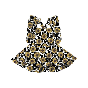 Patrón de Costura BQ-546-YXL para Vestido Tipo Pinafore con Estampado Floral para Niña, Diseño sin Espalda, Ropa de Bebé, Estilo Vintage - Product Image 6