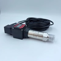 Transmetteur de pression compact haute précision ±0,25 %, sortie 4-20 mA RS485 0-10 V, capteur intelligent avec écran LCD pour l'automatisation industrielle