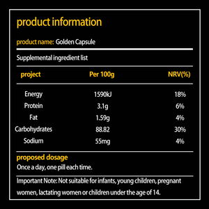 Suplemen Herbal OEM ODM 2026 Kapsul Golden Maca Ekstrak Akar Maca Pil Organik Black Maca Kapsul Panax Ginseng - Product Image 4