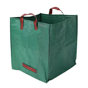 Sac de compostage carré grande capacité en PP pour feuilles de jardin et déchets de jardin, fourni par l'usine - Product Image 1