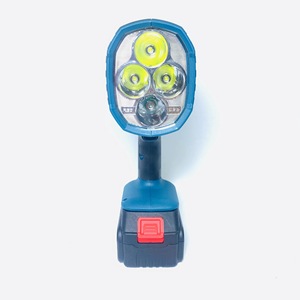 Lampe de travail LED portable sans fil multifonction avec batterie au lithium remplaçable 18V, éclairage extérieur, projection de signal - Product Image 6