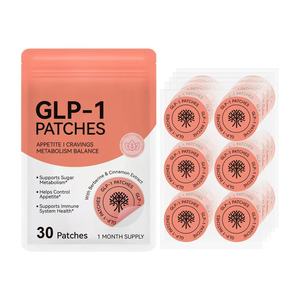 Parches GLP-1 Tendencia 2026, 30 Unidades, Suministro para 1 Mes - Extracto Natural de Berberina y Canela para Control del Apetito y Equilibrio del Metabolismo - Product Image 1