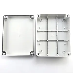 Caja de aluminio impermeable para instrumentos electrónicos, carcasa de aleación IP67, empalme de Metal para exteriores