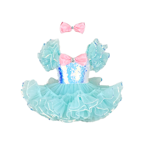 Robe de danse <span class=keywords><strong>tutu</strong></span> <span class=keywords><strong>multicolore</strong></span> pour enfants, robe de ballet pas chère, jupe <span class=keywords><strong>tutu</strong></span> bouffante pour tout-petits, entraînement de compétition, en stock - Product Image 1