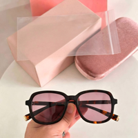 Nouvelles Lunettes de Soleil Unisexe Haut de Gamme à Monture Carrée Large, Verres Dégradés UV400, Protection Complète, Style Tendance, pour Adultes