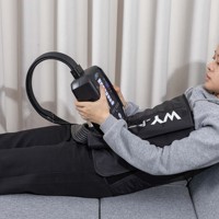 Bottes de récupération à compression d'air rechargeables VU 8 chambres, masseur de jambes à compression d'air pour soulager les douleurs musculaires et les raideurs chez les athlètes