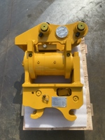 Attache rapide mécanique jaune haute résistance en acier avec roulement pour excavatrices de 1,5T, 2T, 3T, 4 tonnes – Acier de haute qualité résistant