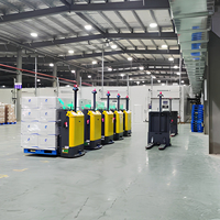 Équipement automatisé de manutention de matériaux Gen-song AGV FMR, chariot élévateur mobile, robot d'usine intelligente, robot chariot élévateur