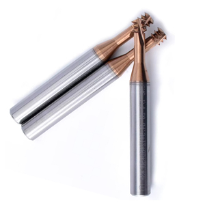 Bibo Unf Three-teeth Endmill Thread Milling Cutter Machining Center High Hard Tool for Steel Milling Cutting <b>Tungsten</b> Steel - Product Image 5