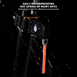 Feu arrière de vélo LED rechargeable par USB, feu arrière de vélo Photon haute luminosité, feu arrière de vélo Photon Drop pour la nuit, plusieurs couleurs - Product Image 4