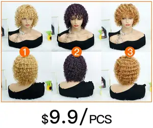 Parrucche frontali in pizzo 180% brasiliano Hd in pizzo con parrucche frontali capelli umani crespi ricci senza colla per donne nere