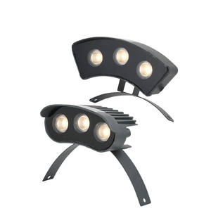 6W18W coloré ondulé lumière IP65 étanche extérieur <span class=keywords><strong>multicolore</strong></span> <span class=keywords><strong>Led</strong></span> spot lumière jardin aménagement paysager coloré anneau arbre lampe - Product Image 4