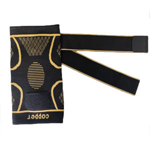 Nilon rajut bernapas tembaga lengan kompresi lutut profesional dewasa perlindungan - Product Image 6