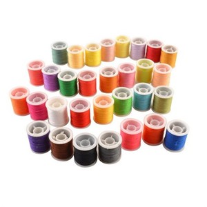 Sewing Kit 100Pcs Color Thread Set With Scissors Needles Measuring Tape For Home Sewing - Product Image 4
