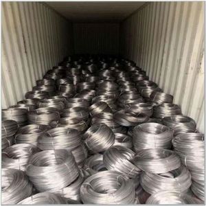 Hot <b>Dip</b> Galvanized Low Carbon Steel Wire Building Material Bending Loop Tie Wire 4.0mm 3.5mm High Tensile Strength 350-550N/mm2 - Product Image 4