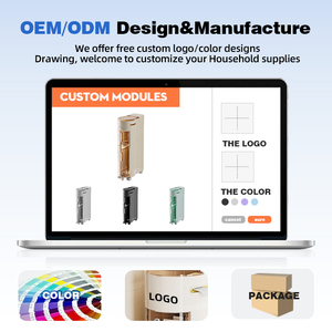 Wannuo Phòng Tắm Linh Hoạt Hẹp Khe Lưu Trữ Ngăn Kéo Không Thấm Nước 2/3/4 Lớp Nhựa Lưu Trữ Ngăn Kéo Cho Hẹp Không Gian - Product Image 6