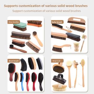 Brosse <span class=keywords><strong>de</strong></span> bain à long manche en bois pour le dos, avec poils naturels - Product Image 6